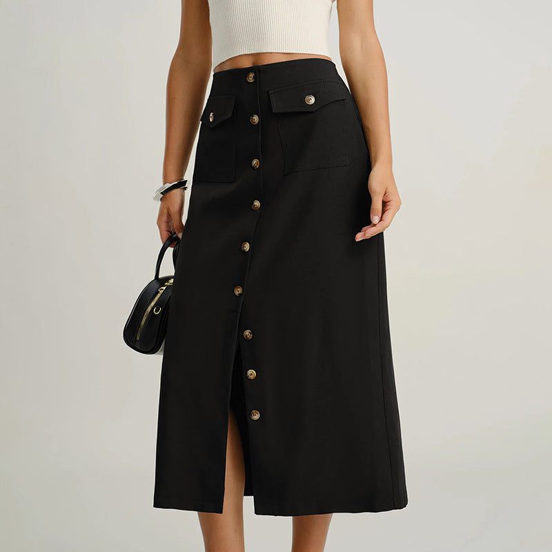 Velvet Pencil Skirt: Vintage Slit & Elegant Commute
