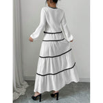 Shape a confident, elegant A-line silhouette with this stylish two-piece set.