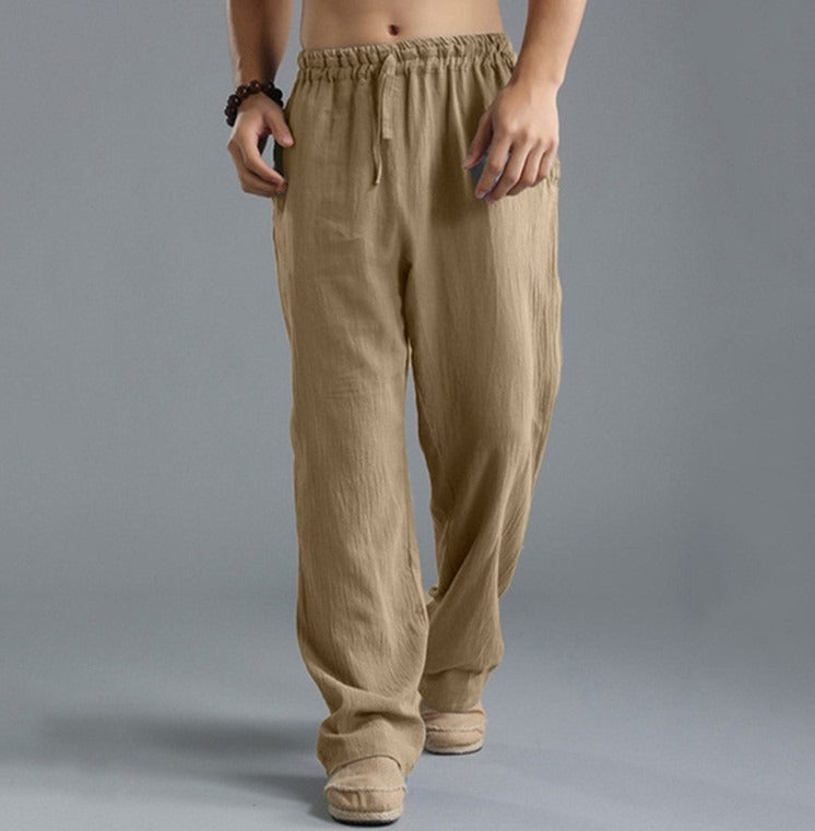 Effortless Comfort: The Ultimate Guide to Loose Casual Straight-Leg Pants! - brown