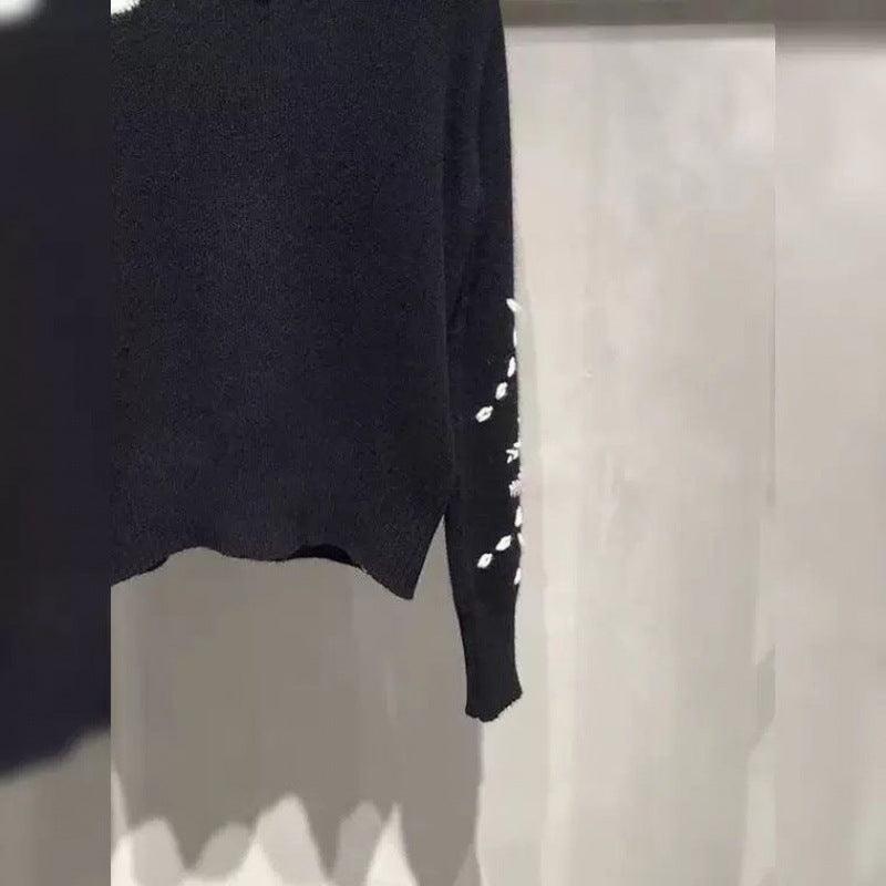 Niche Design High Neck Sweater