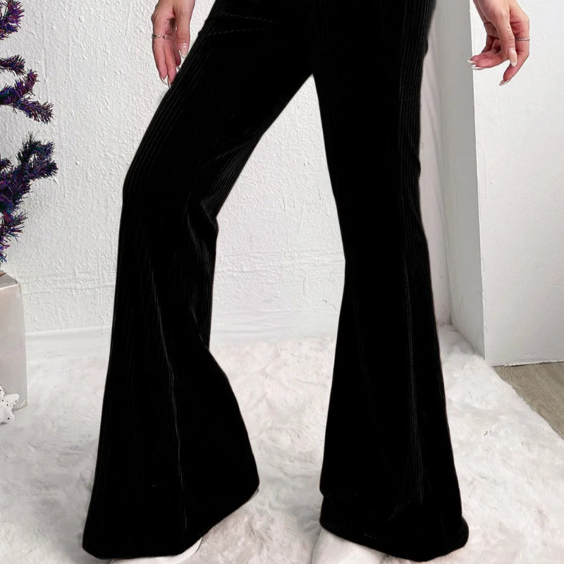 High Waist Bootcut Pants