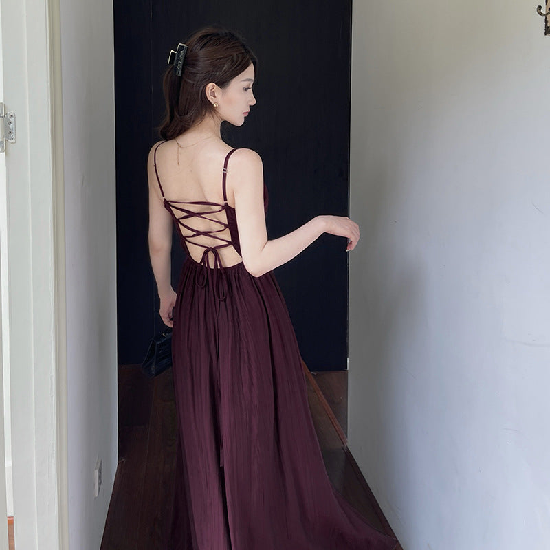 One-Shoulder Slit Midi Dress: Effortless Elegance
