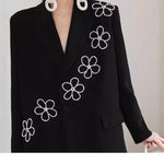 Retro Pearl Flower Jacket