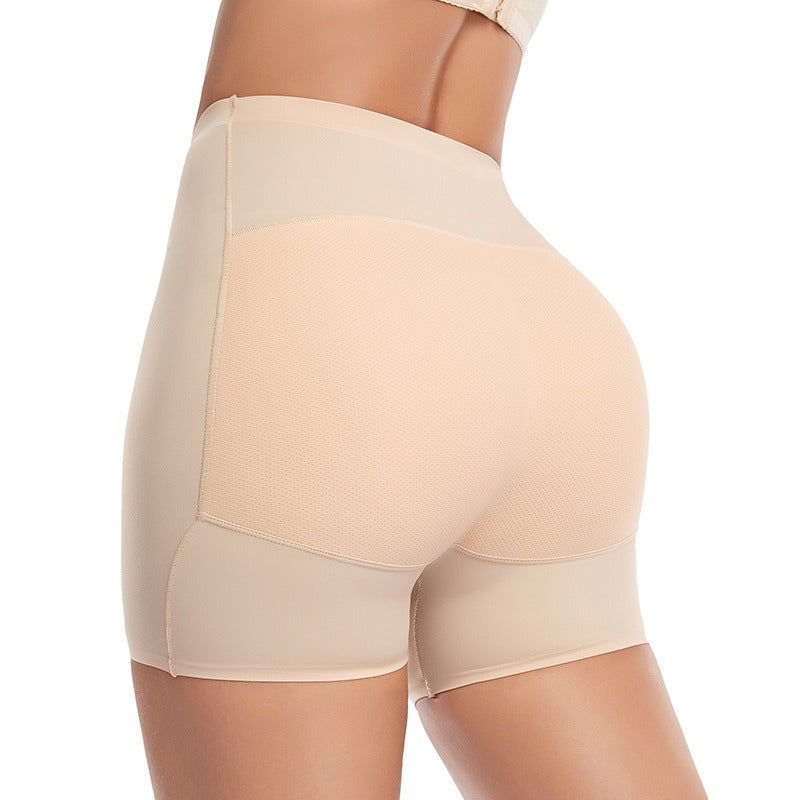 Black Butt-lifter Shaper Panty made from nylon, offering waist protection, buttock lifting, and abdominal tightening. Available in sizes S-XL.