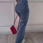 Sleeveless Paneled Zipper Denim Jumpsuit