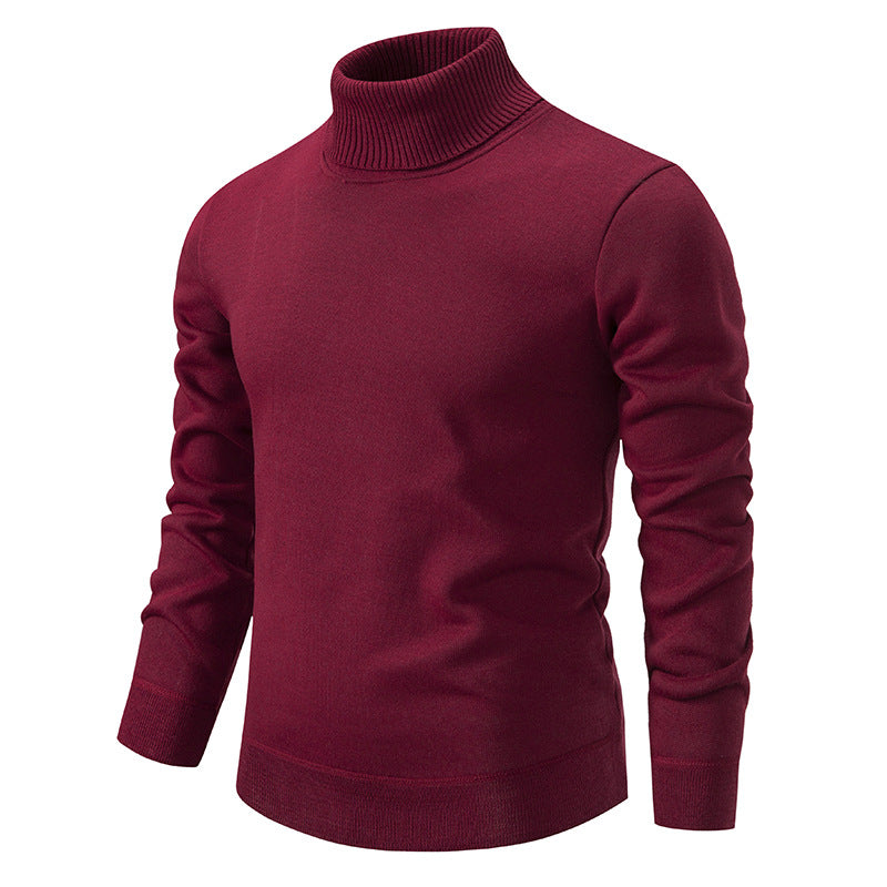 Men's Turtleneck Pullover Sweater