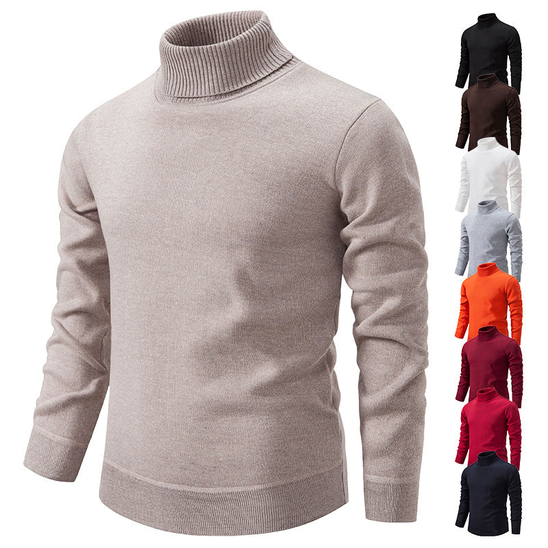 Men's Turtleneck Pullover Sweater