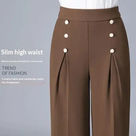 Chic High-Waisted Wide-Leg Pants