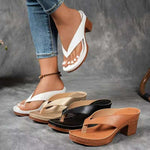 Square-heeled Sandals