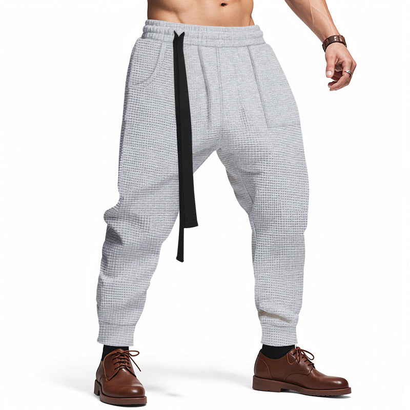 Hip Hop Streetwear Track Pants - grey