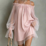 Vestido Fairy Mini Loose Dresses