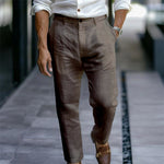 Breathable Casual Pants - brown