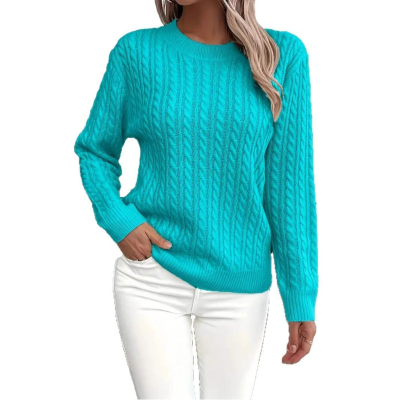 wist Round Neck Pullover Sweater