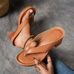 Square-heeled Sandals