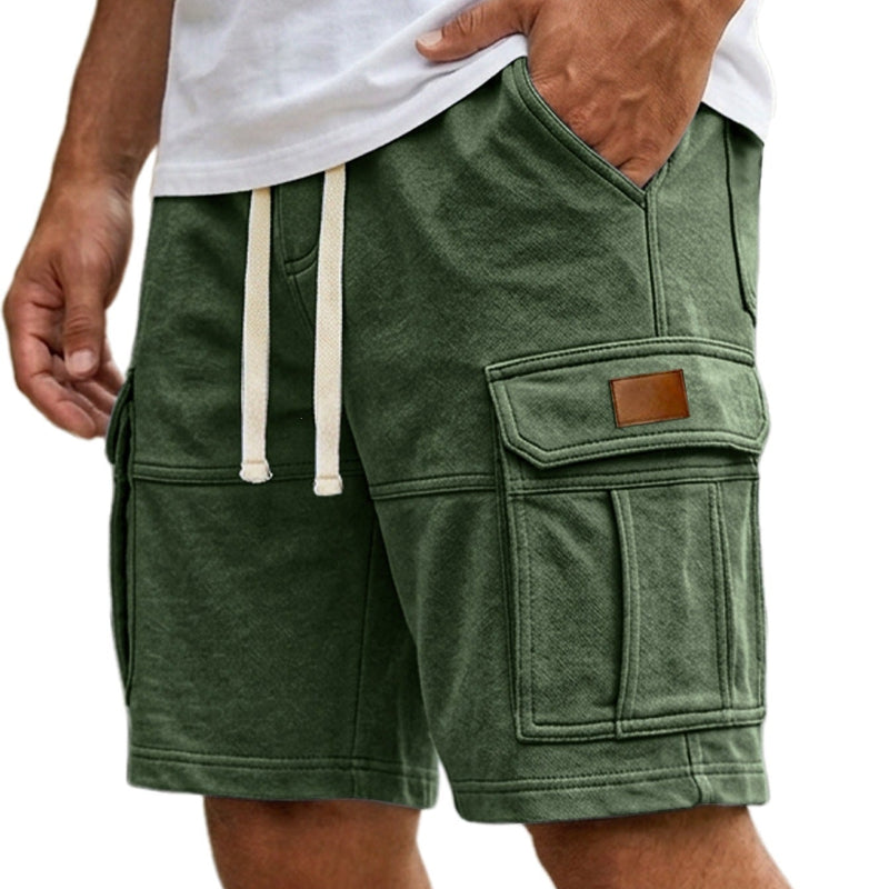 Cargo Shorts With Pockets - green