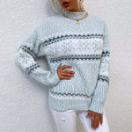 Half Turtleneck Sweater - grey