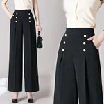 Chic High-Waisted Wide-Leg Pants