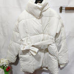 Women’s Thickened Winter Belted Long Jacket