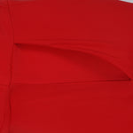 Red Tube Top Wide Leg Jumpsuit