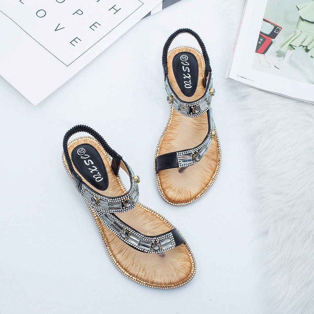 Boho Women's Plaid Flats - runwayfashionista.com