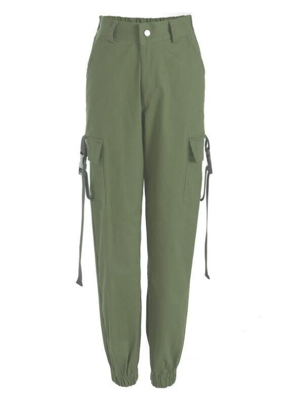 High Waist Cargo Pants - runwayfashionista.com