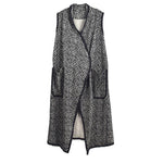 Winter Style Long And Wide Vest - runwayfashionista.com