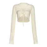 Slim Short Open navel T-shirt - runwayfashionista.com