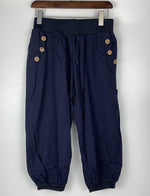 Harem Pants Loose Knee Length - runwayfashionista.com