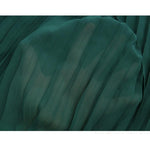 Solid Chiffon Wide Leg Pants - runwayfashionista.com