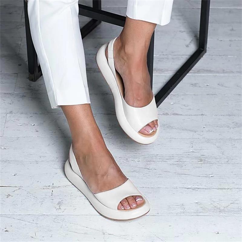 Fish Mouth Slip On Flats