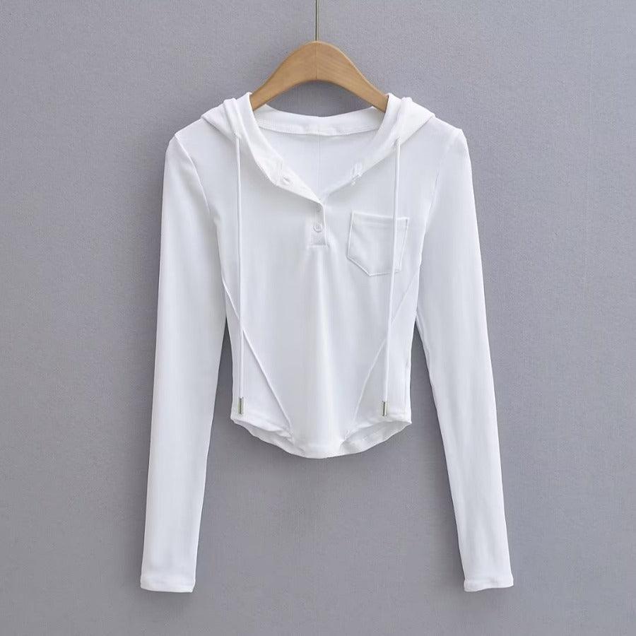 Drawstring Pocket Hoodie