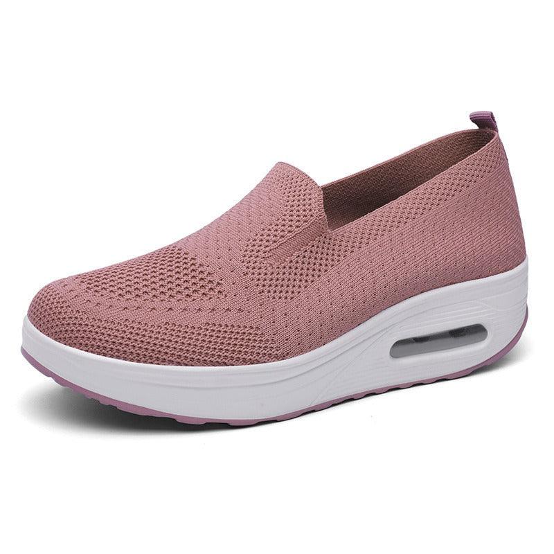 Breathable flying woven shoes - runwayfashionista.com