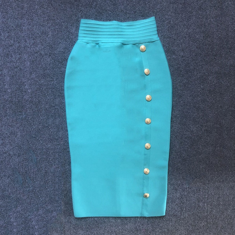 Slimming high waisted skirt - runwayfashionista.com