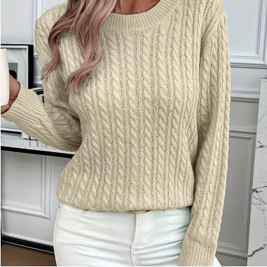 wist Round Neck Pullover Sweater