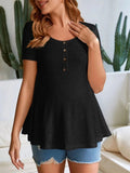 Short Sleeved Maternity T-Shirt