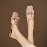 French Flair: Audacious T-Strap Sandals