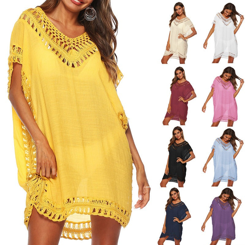 Loose Beach Bikini Cover Up Dress