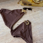 One-Piece Single Shoulder Swimwear