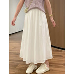 High-Waisted Midi Skirt