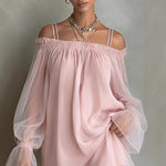 Vestido Fairy Mini Loose Dresses