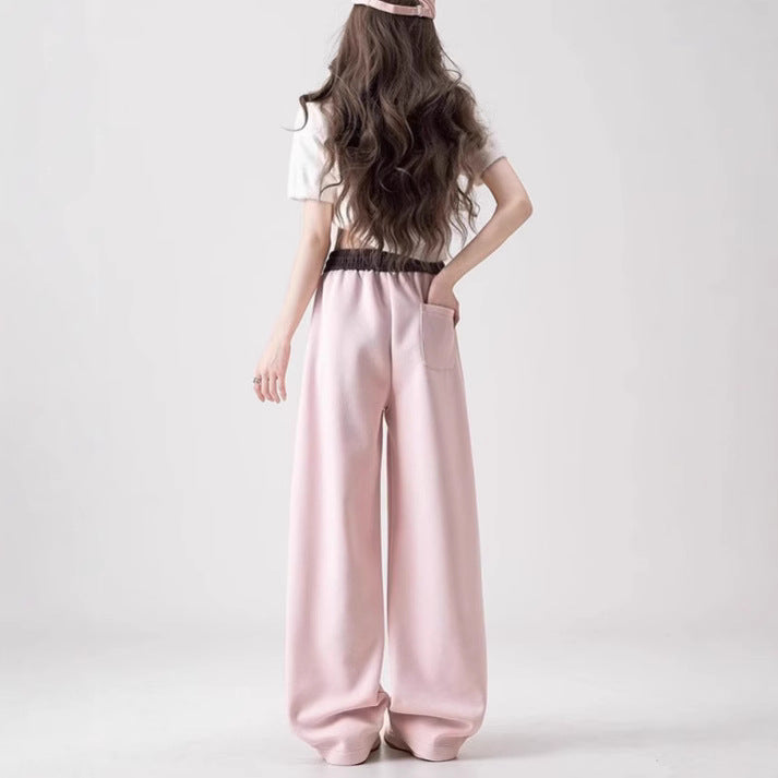 Wide-Leg Scissors Pants
