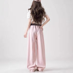 Wide-Leg Scissors Pants
