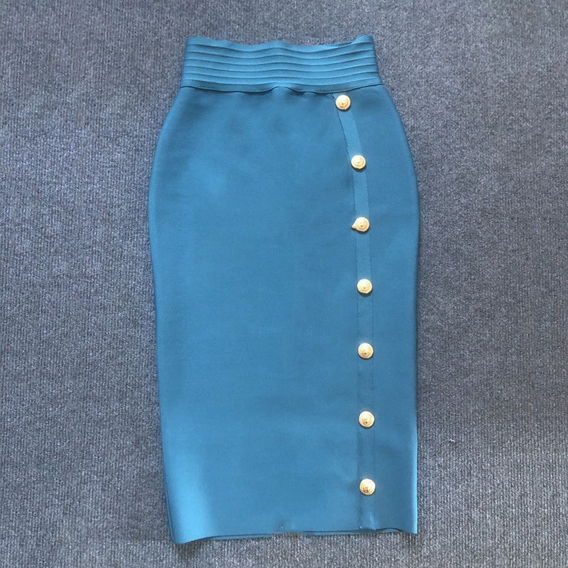 Slimming high waisted skirt - runwayfashionista.com