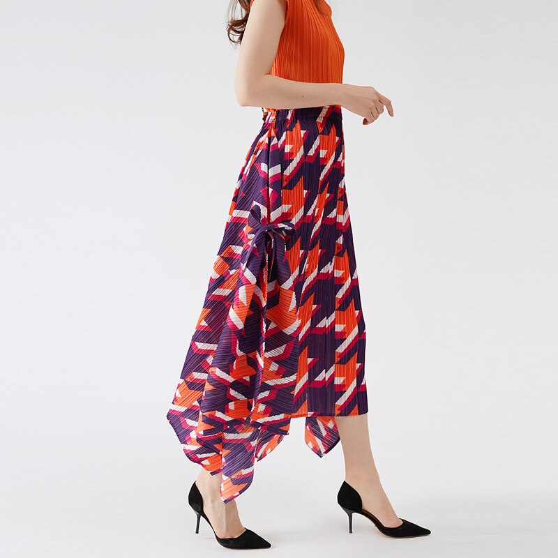 A-line Skirt High Waist - runwayfashionista.com