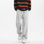 Straight-Leg Casual Pants - Grey