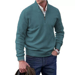 Men's Wool Blend Stand-up Collar Sweater