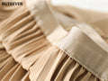 Stylish High Waist Female Pleated Skirts - runwayfashionista.com