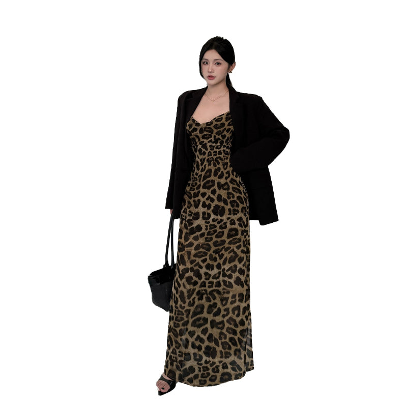 Own The Room: Leopard Midi Dress