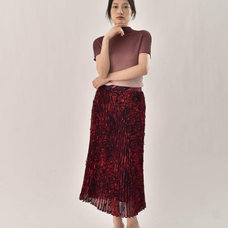 Double Layer Waist High Skirt