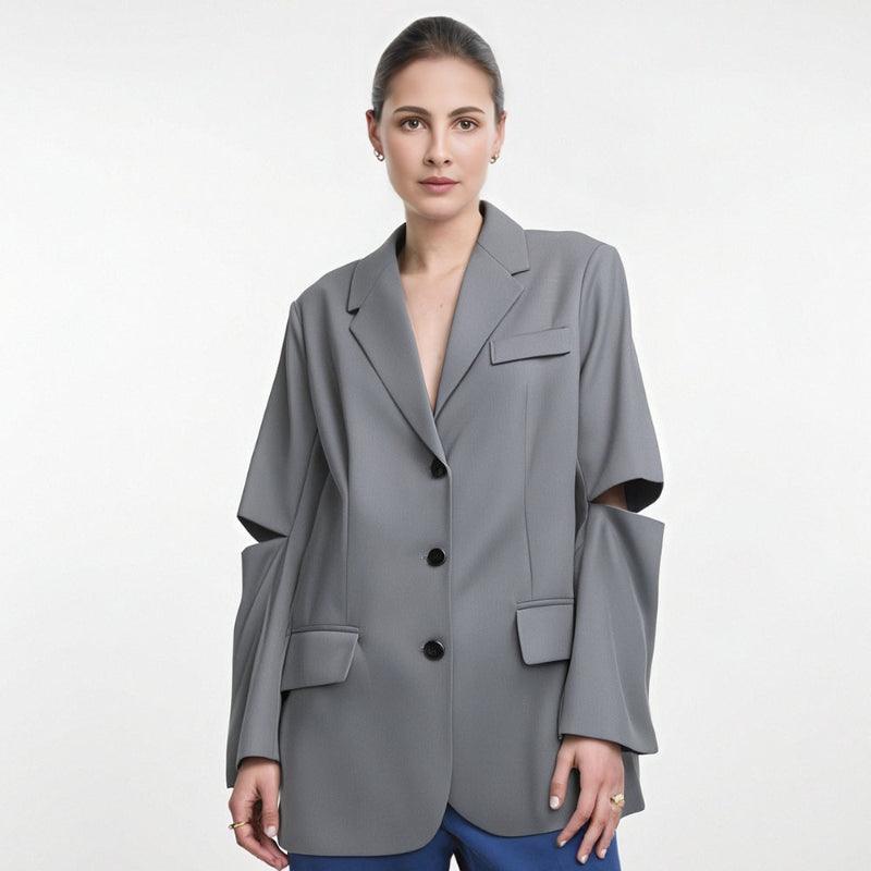 Long Sleeve Single Breasted Jacket